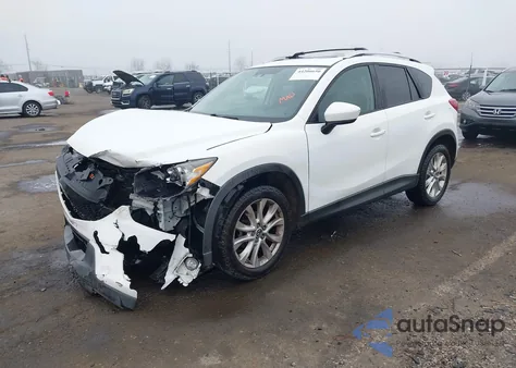 2014 Mazda Cx-5 Grand Touring из США, поврежденный, VIN JM3KE2DY9E0374580